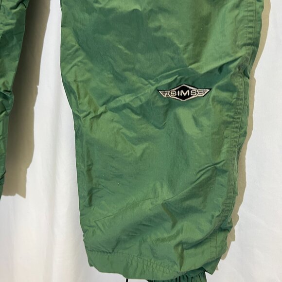 Sims Snow Pants Elastic Waist with Cinching Buckle Inner Elastic Hems Pocket - Picture 7 of 10